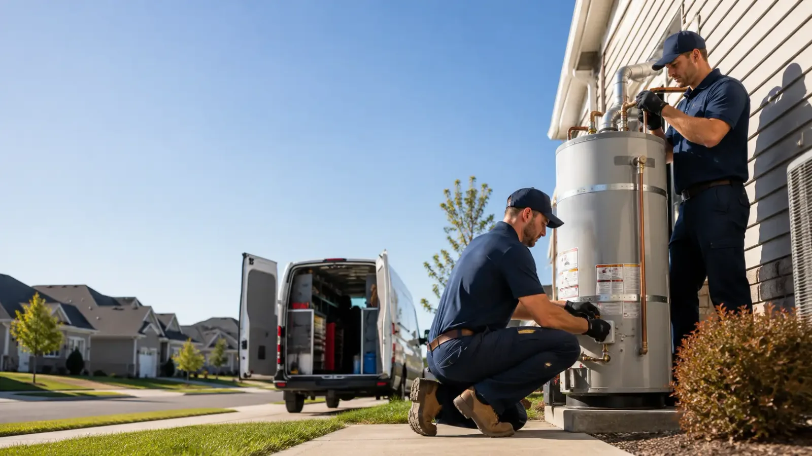 Water Heater Installation in Wall, TX